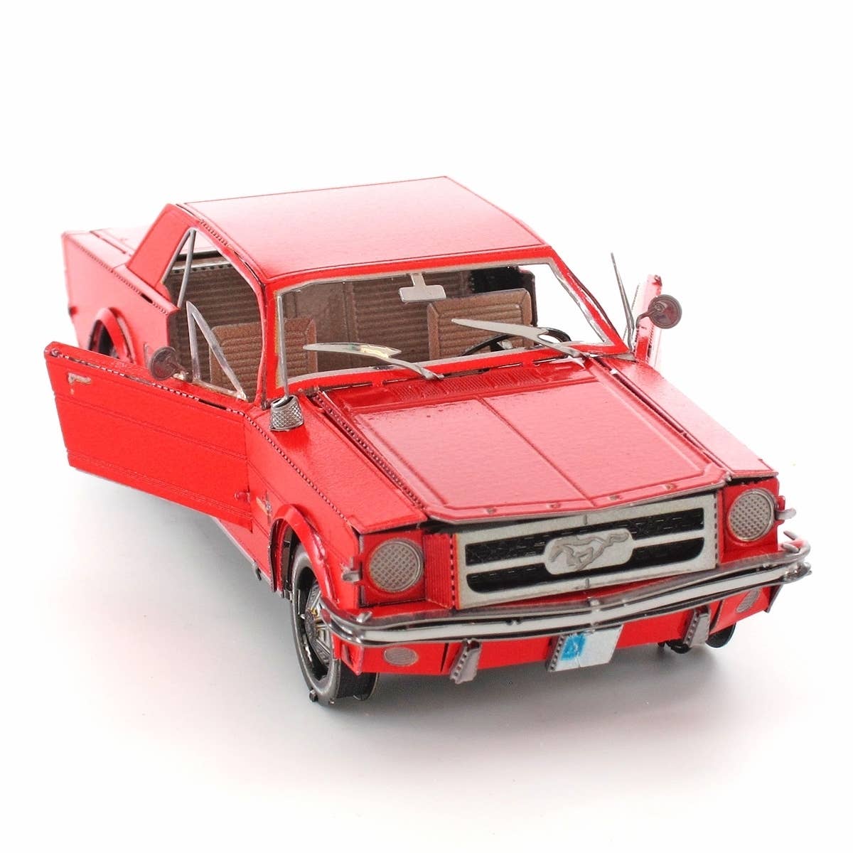 Metal Earth Model Kit - Red Ford 1965 Mustang Coupe