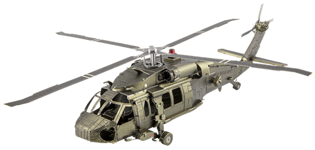 Metal Earth Model Kit - Black Hawk