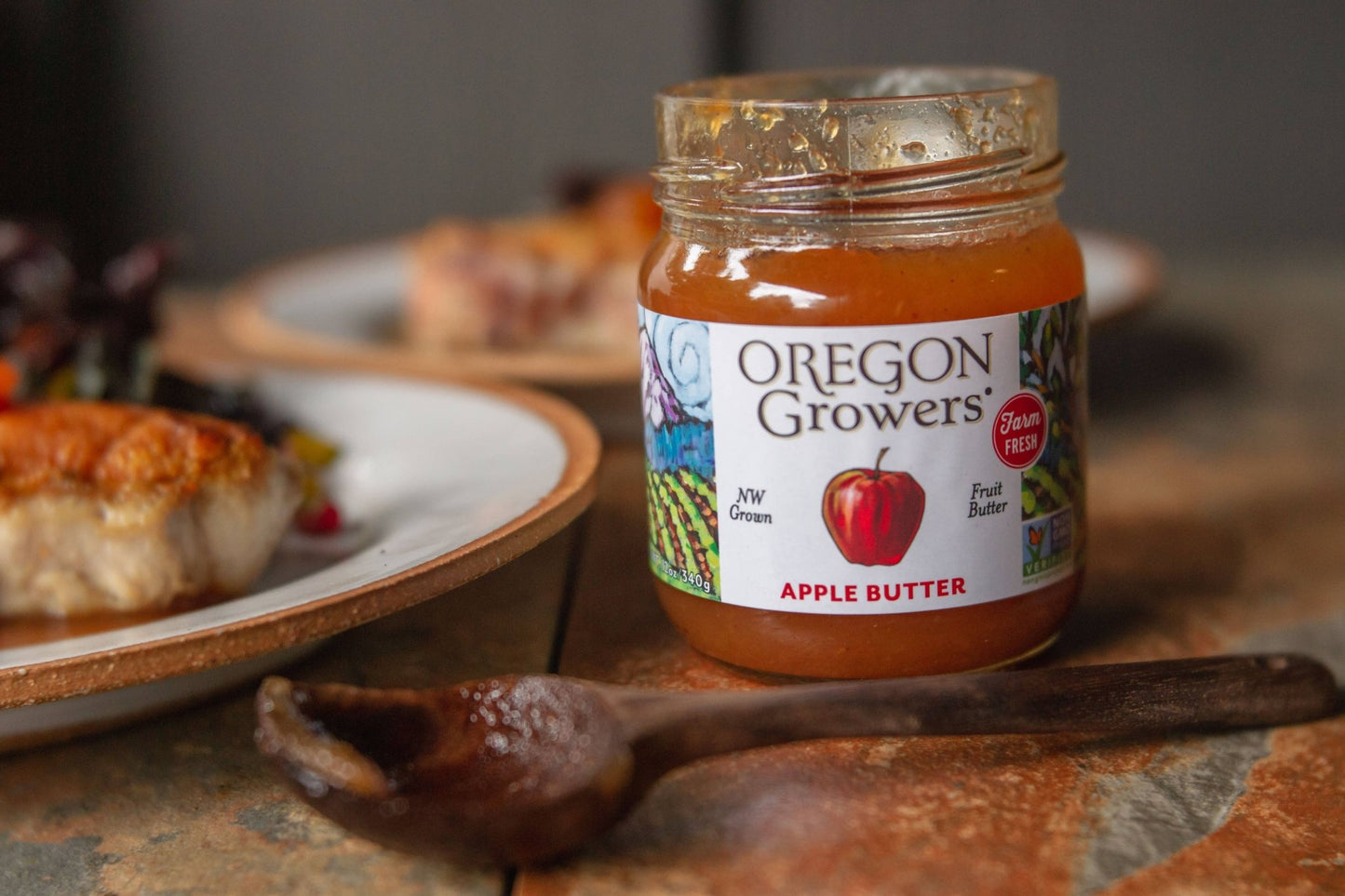 Food - Not too Sweet Apple Butter