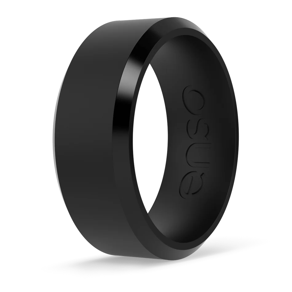 Ring - Silicone Bevel Ring Odsidian