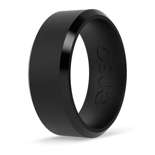 Ring - Silicone Bevel Ring Odsidian