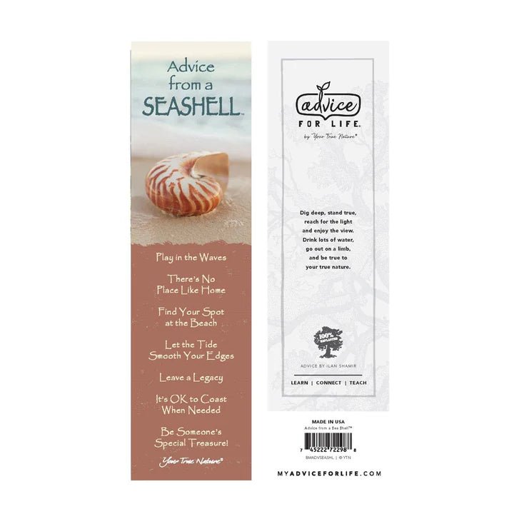 Bookmark - Advice From a Seashell