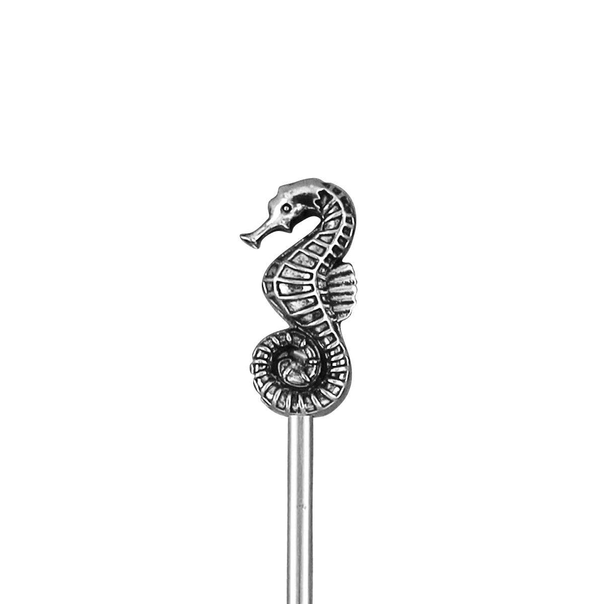 Swizzle Stick - 4-Piece Seahorse