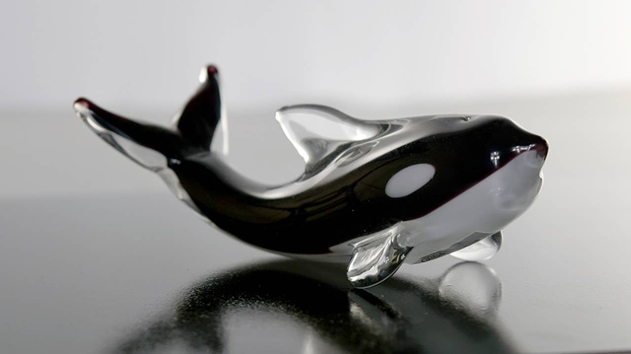 Glass Killer Whale 5"