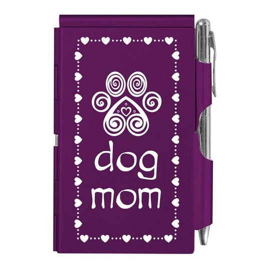 Flip Note - Dog Mom: Purple