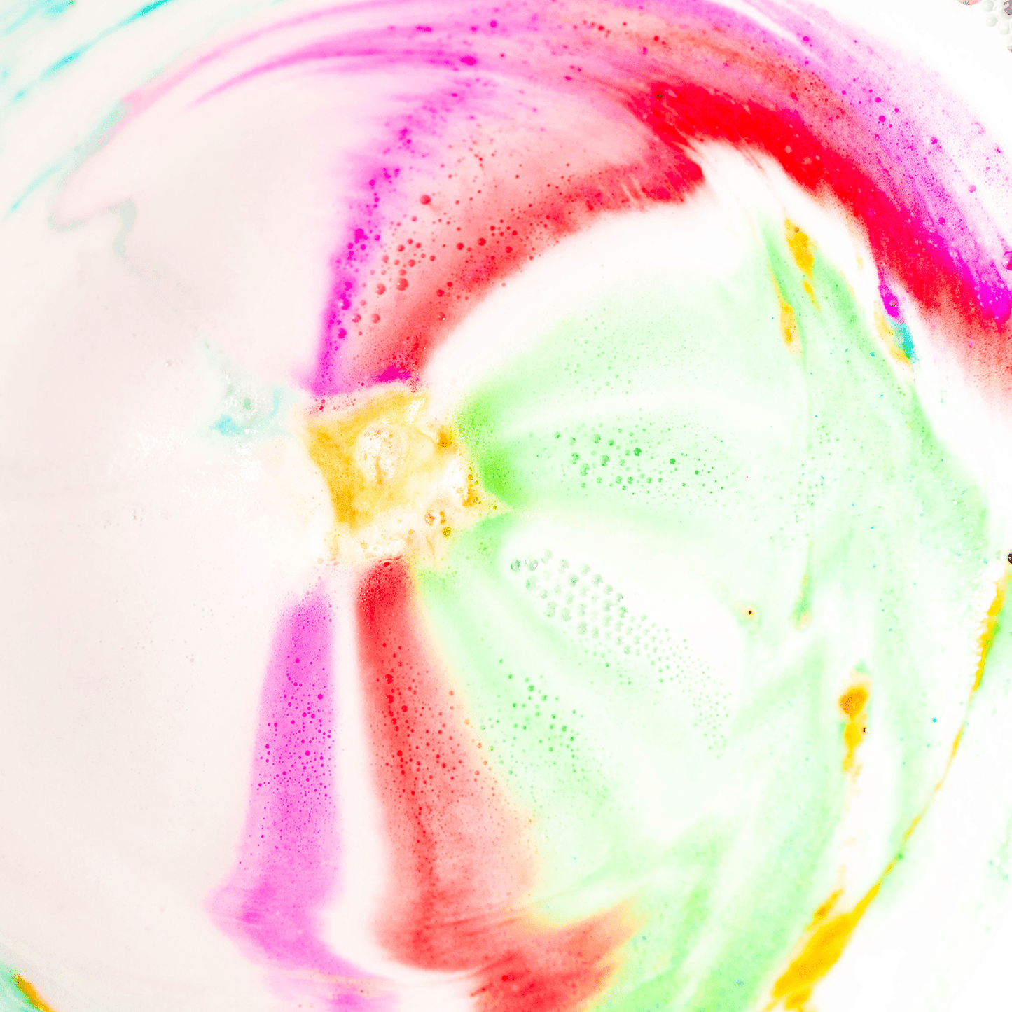 Bath Bomb - Hand Painted Color Burst Fish