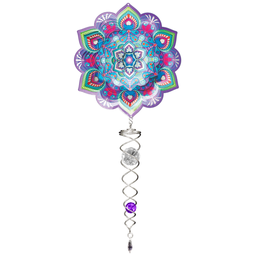 Wind Spinner - Mini Set Lotus Mandala