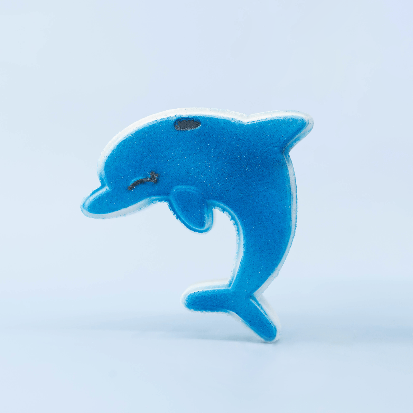 Bath Bomb - Hand Painted Color Burst Dolphin