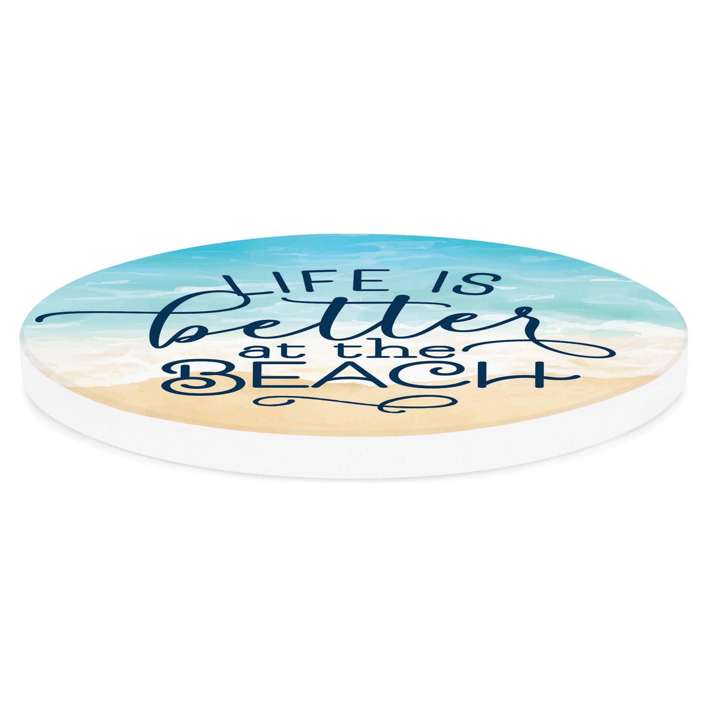 Coaster - Life is Better at The Beach Ceramic Coaster COC0187