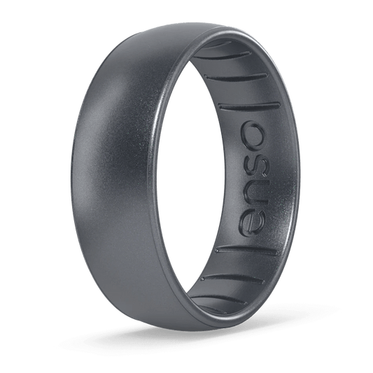 Ring - Silicone Elements Ring Gunmetal