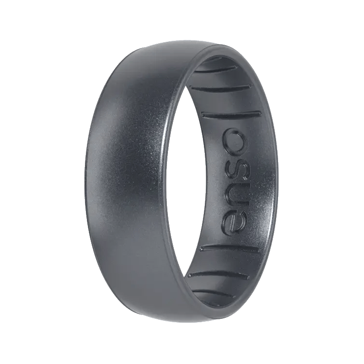 Ring - Silicone Elements Ring Gunmetal