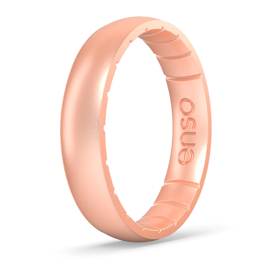 Ring - Silicone Elements Ring Thin Rose Gold