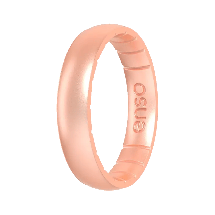 Ring - Silicone Elements Ring Thin Rose Gold