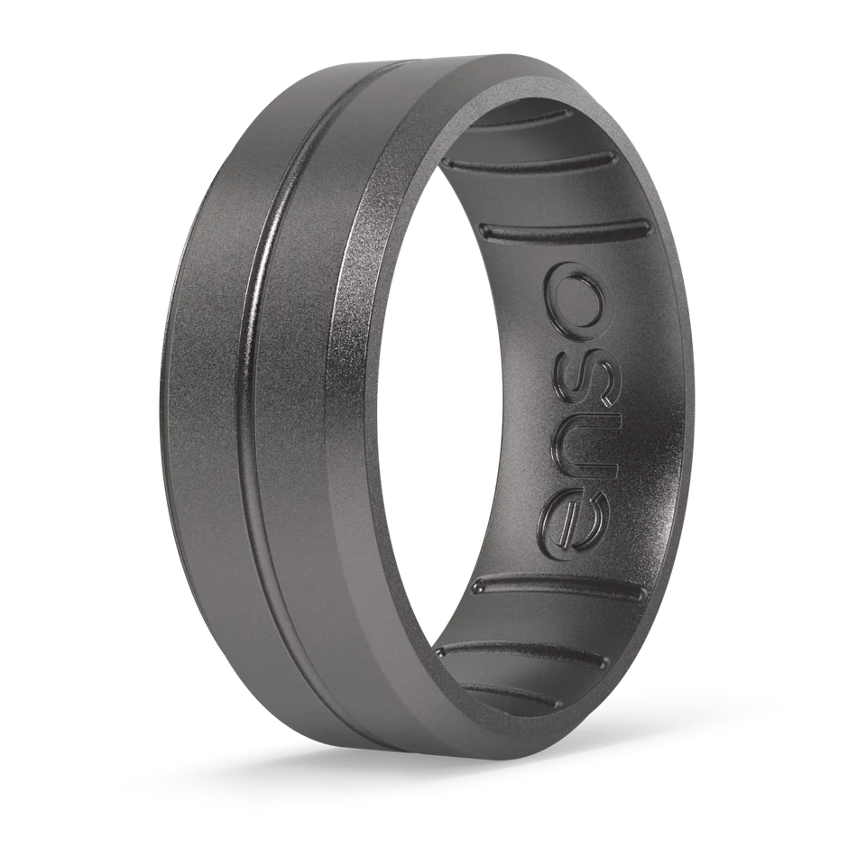 Ring - Silicone Contour Ring Platinum