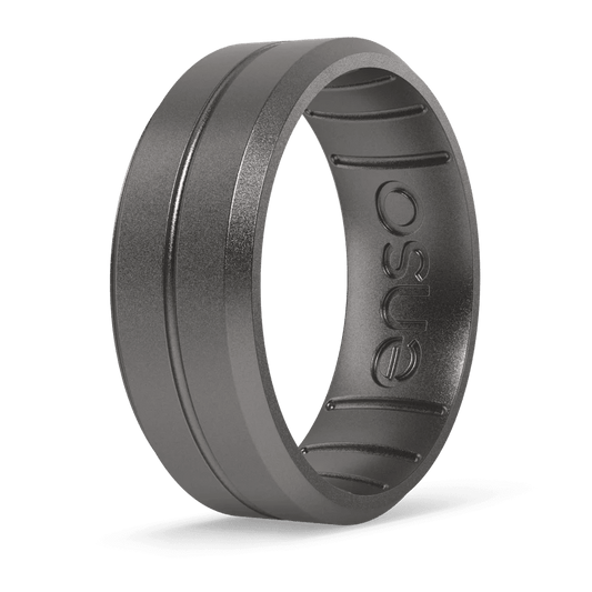 Ring - Silicone Contour Ring Platinum