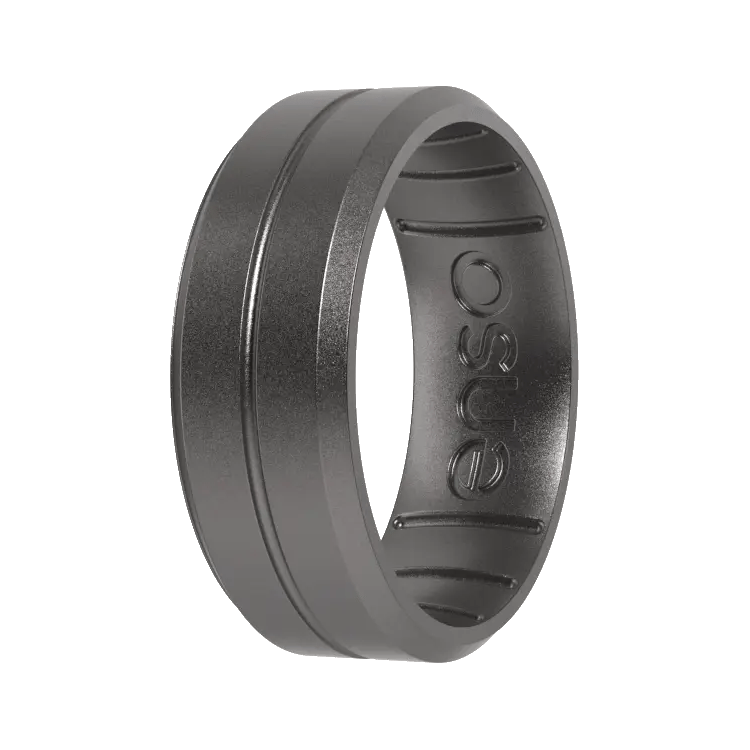 Ring - Silicone Contour Ring Platinum
