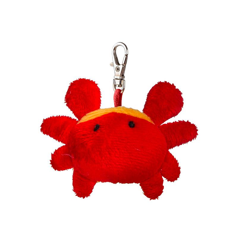 Stuffed Animal Keychain - 2.5" Crab
