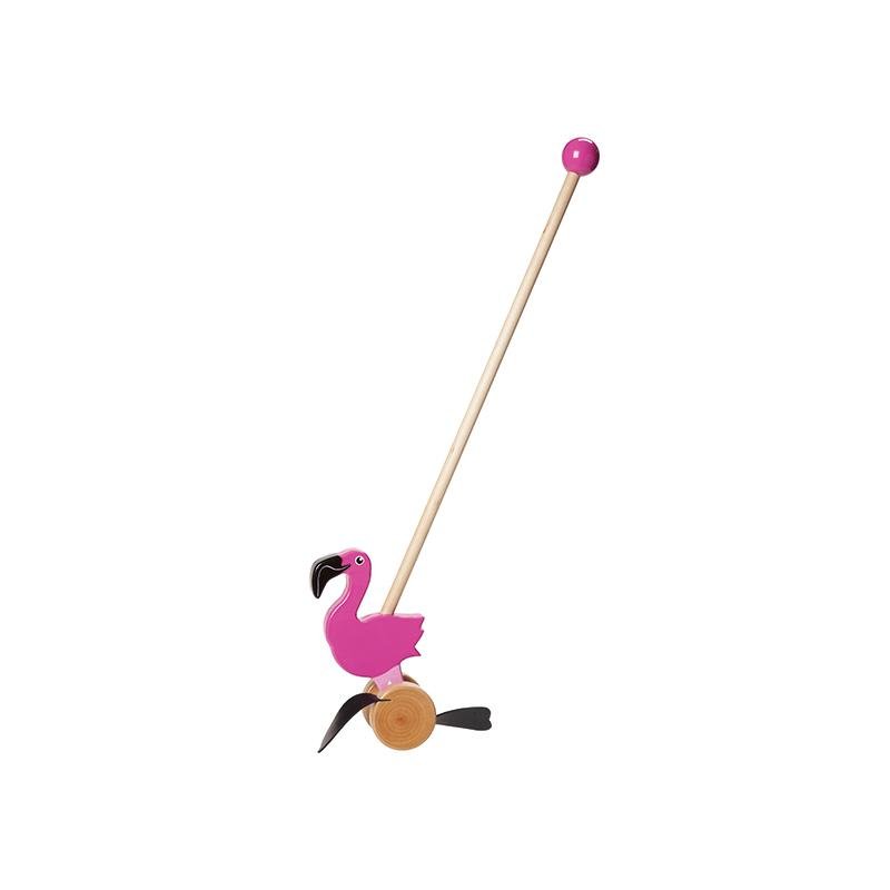 24" Push Stick - Flamingo