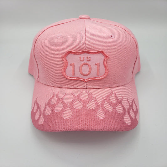 Hat - Pink Flame - Hwy 101