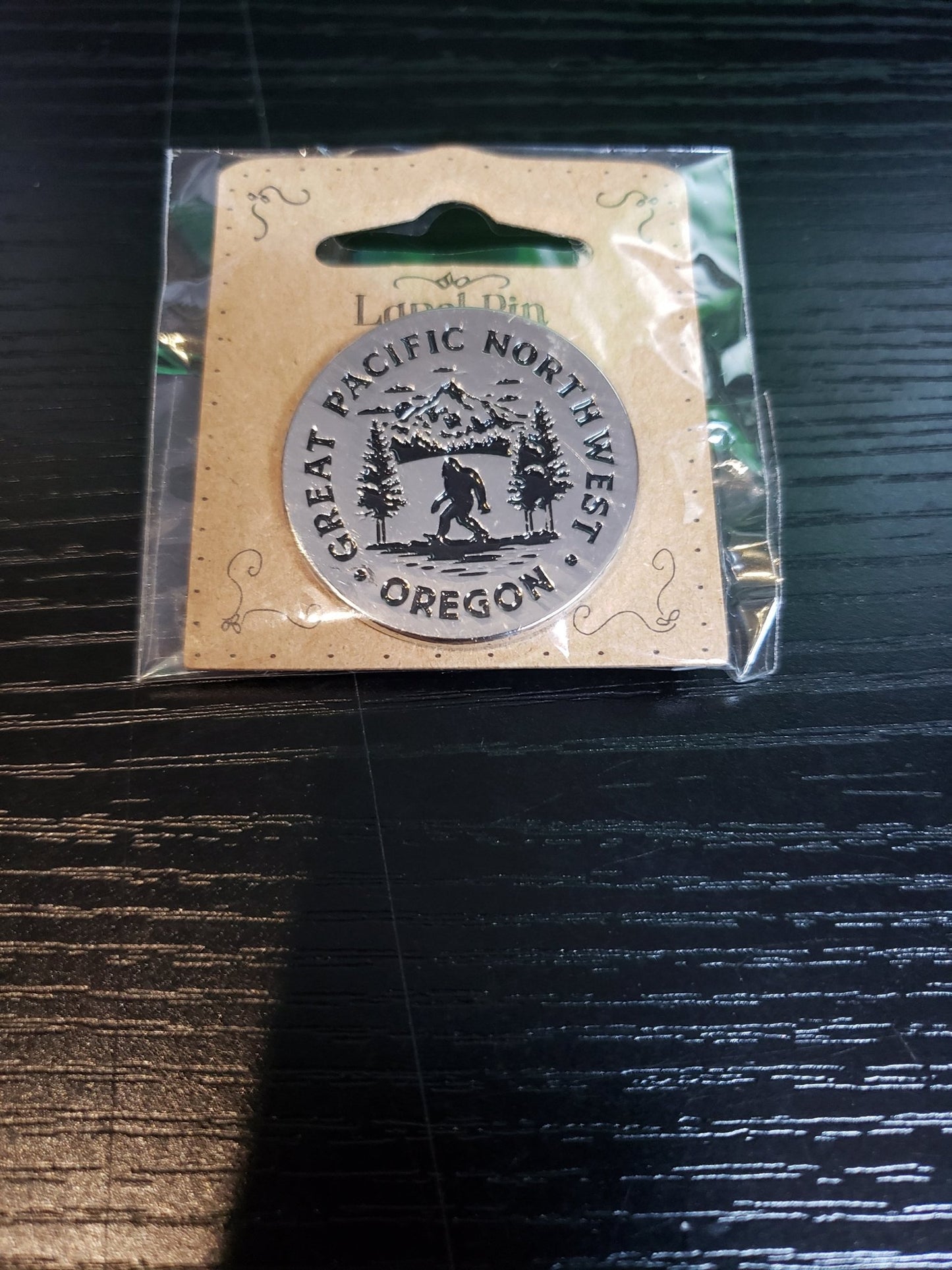 Pin - Bigfoot Pacific NW Silver