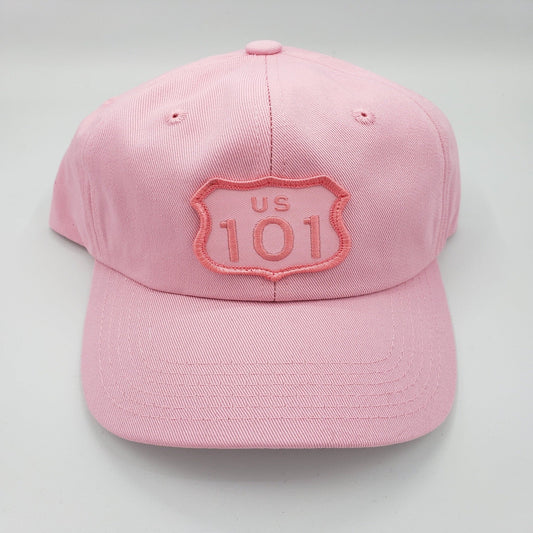 Hat - Pink Low Profile - Hwy 101