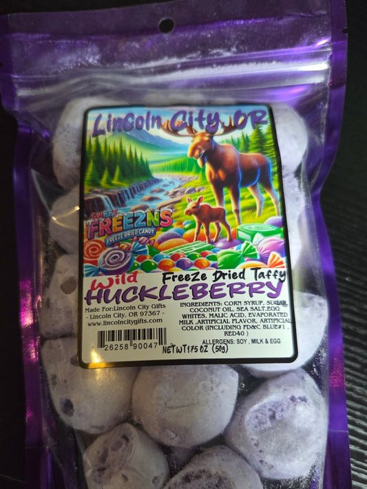 Food - Freeze Dried Huckleberry Taffy