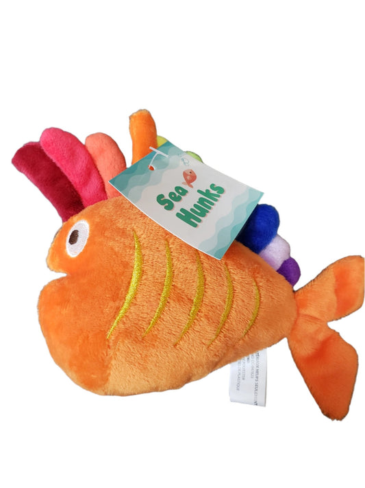 Stuffed Animal Plush Rainbow Fish 4"