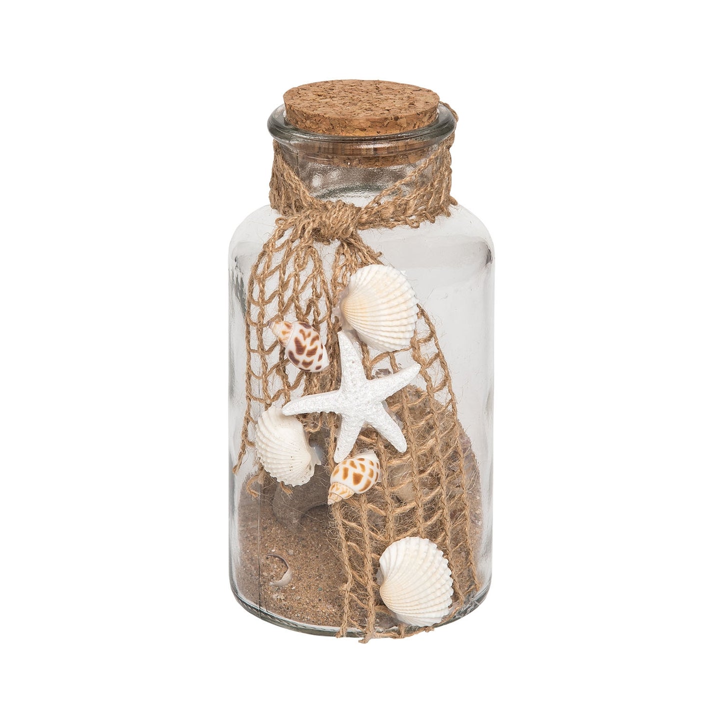 Bottle of Shells & Sand W/rope
