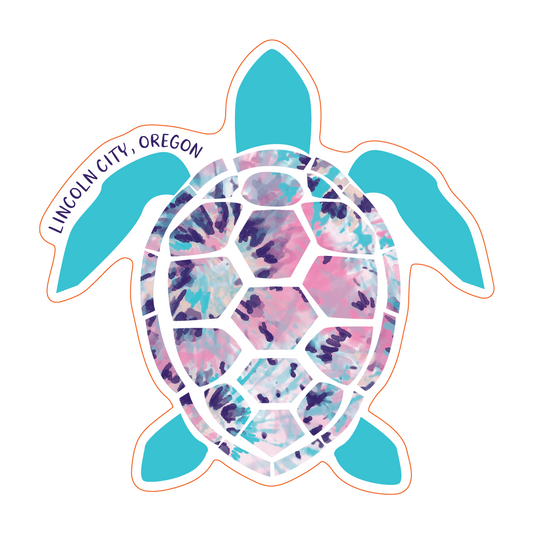 Traipse Sea Turtle Sticker