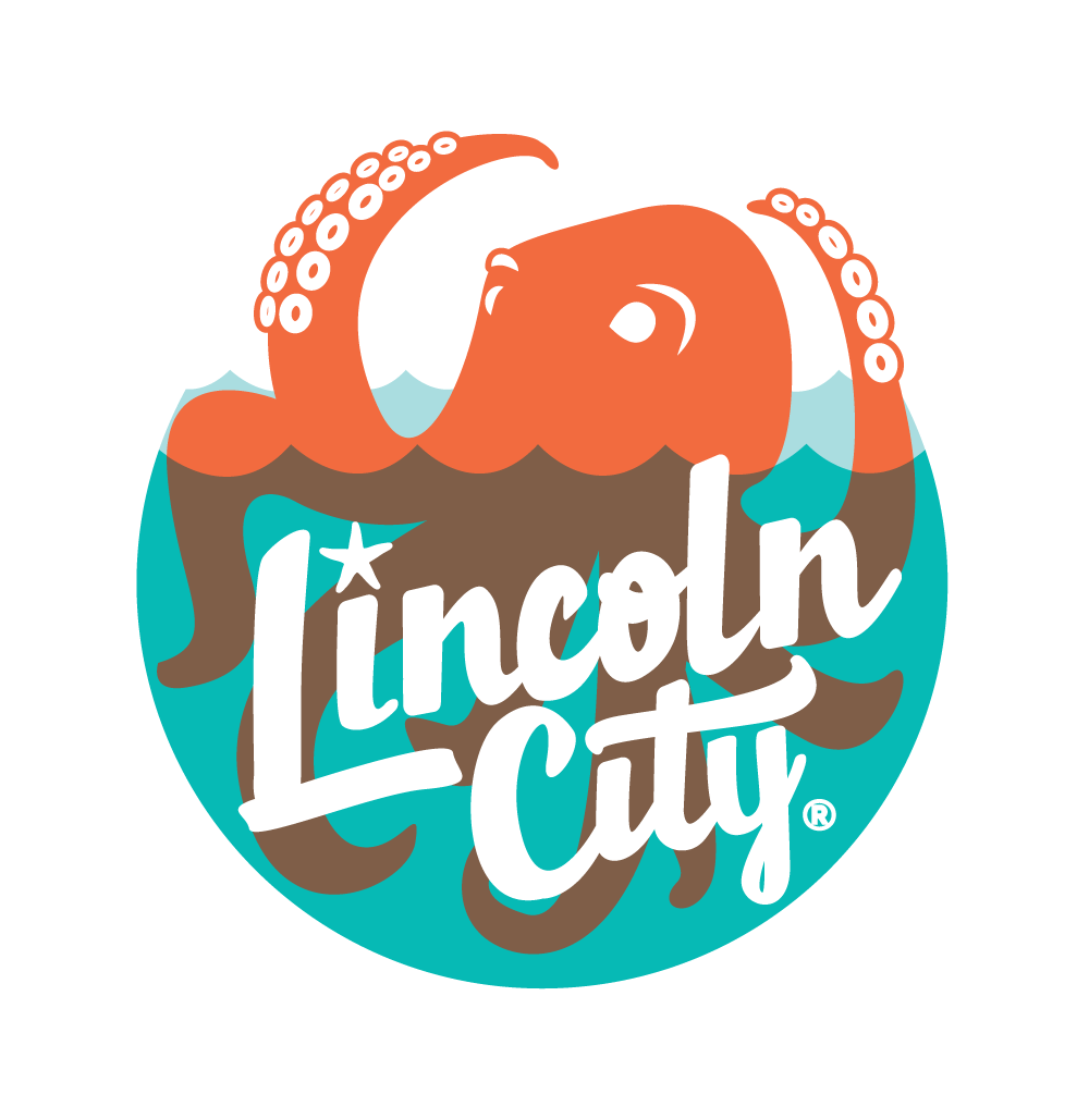 Lincoln City Logo Acrylic Key Chain