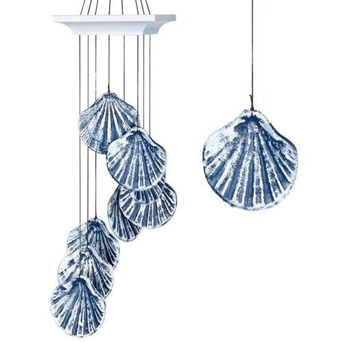 Wind Chime Woodstock Seashore Spiral Scallop