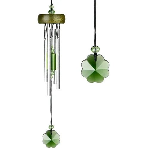 Wind Chime Gem Drop Shamrock