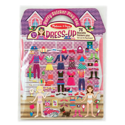 Sticker Set - Dress Up - Puffy Play Set