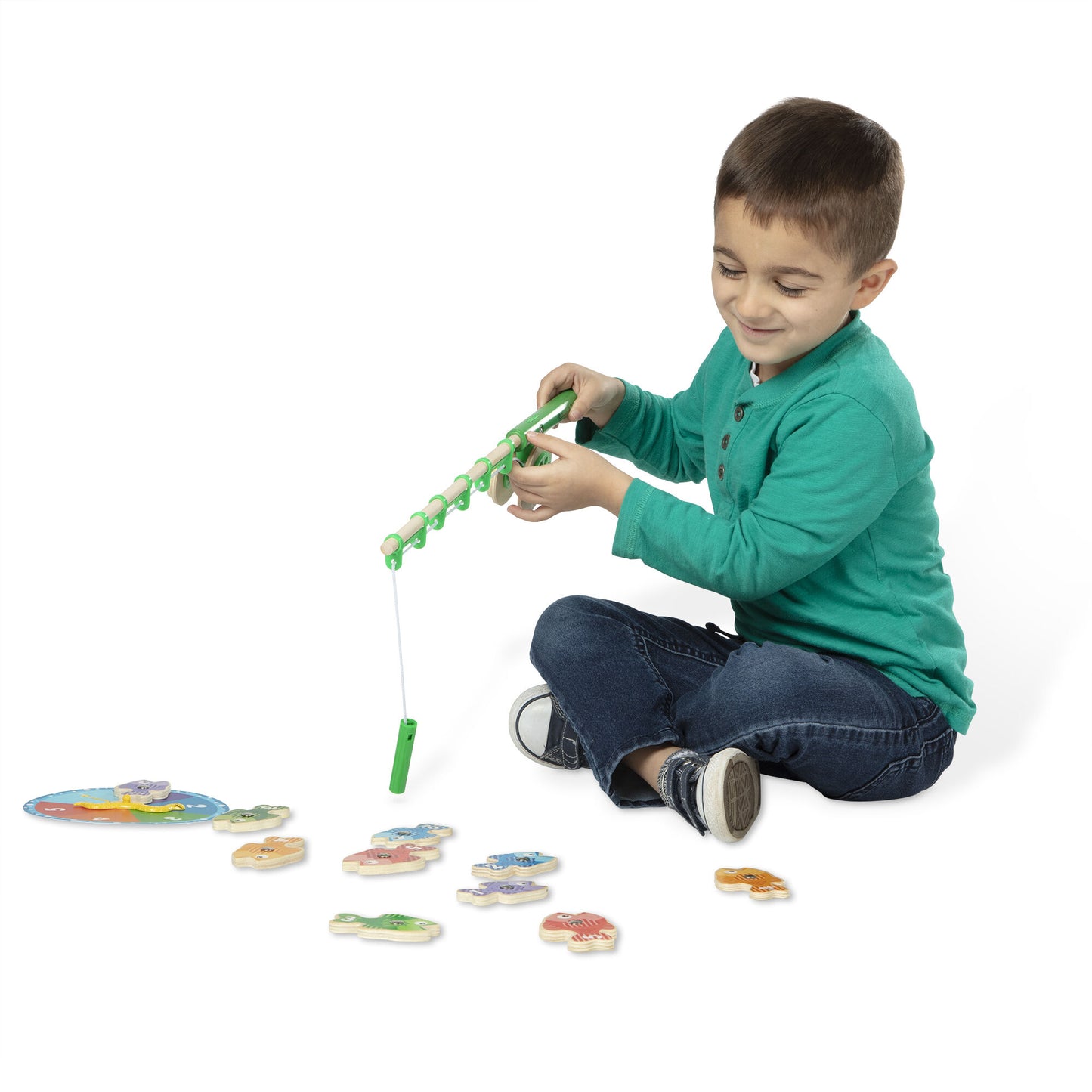 Toy - Catch & Count Magnetic Fishing Rod Set