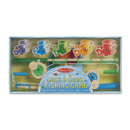 Toy - Catch & Count Magnetic Fishing Rod Set