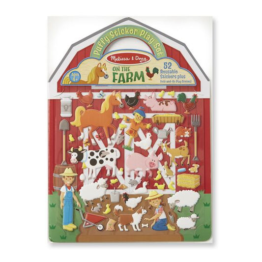 Sticker Set - On the Farm - Puffy Play Set