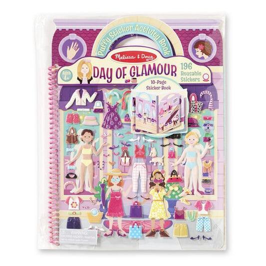 Sticker Set - Day of Glamour - Puffy Play Set