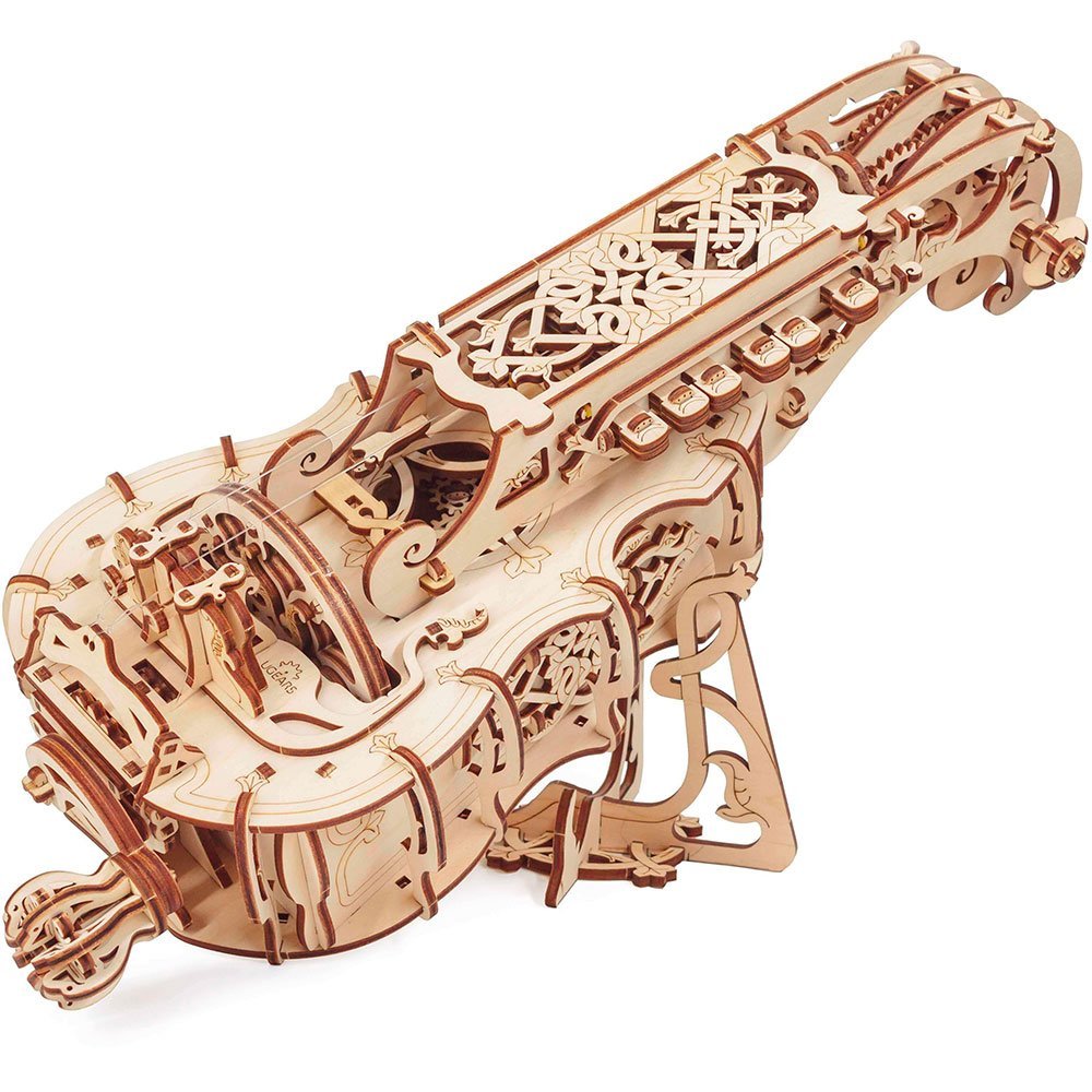 Puzzle Model - Hurdy Gurdy Musical Instrument