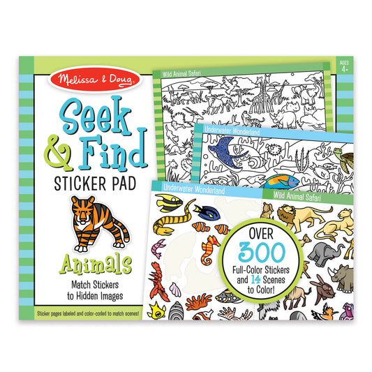 Sticker Pad - Seek and Find