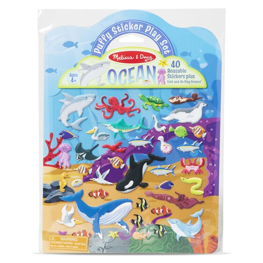 Sticker Set - Ocean - Puffy Play Set