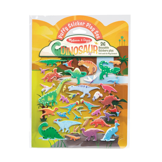 Sticker Set - Dinosaur - Puffy Play Set