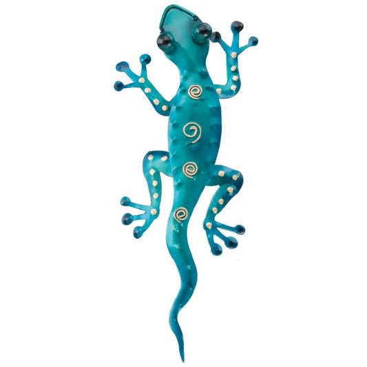 Wall Décor Gecko 11" Blue