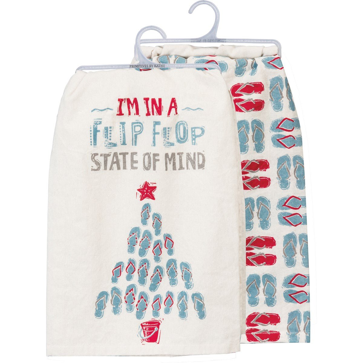 Clearance In A Flip Flop State Of Mind Kitchen Towel Set