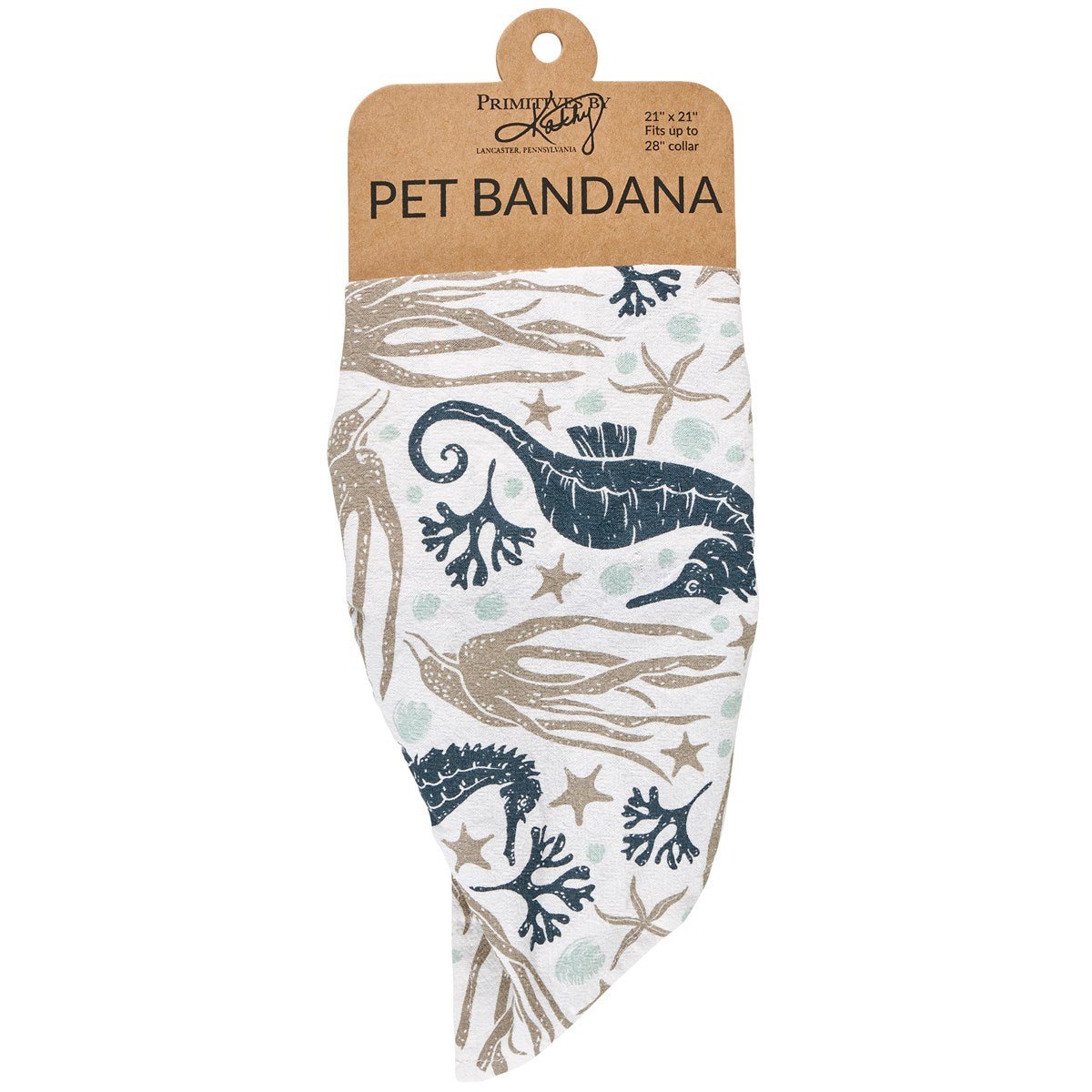 Large Sea Creatures Pet Bandana