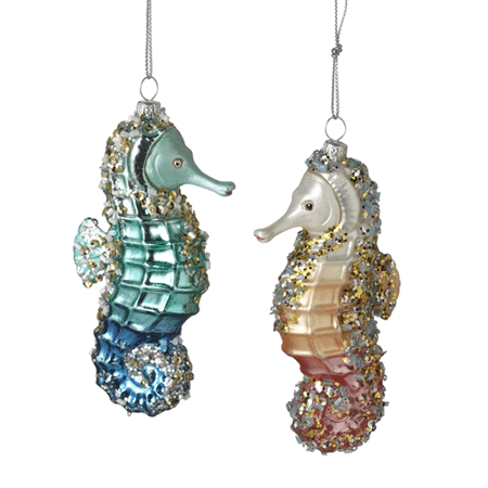 Ornament - Seahorse Glass