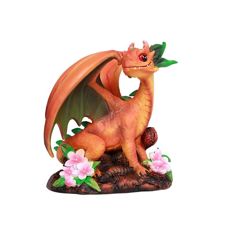 Figurine - Peach Dragon