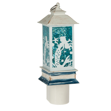Night Light - Mermaid Aqua/White