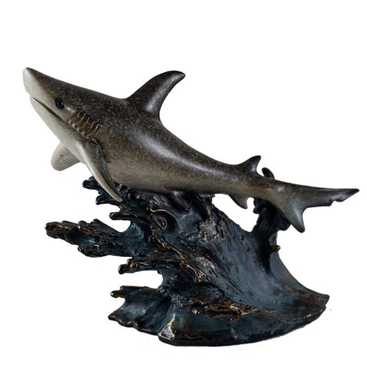 Figurine - Shark on a Wave