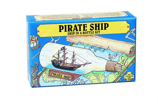 Ship in a Bottle Boat Kit Pirate Ship
