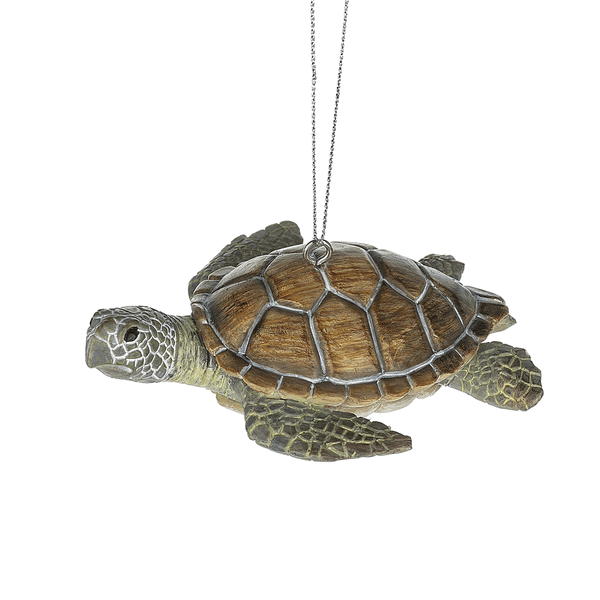 Ornament - Sea Turtle Brown